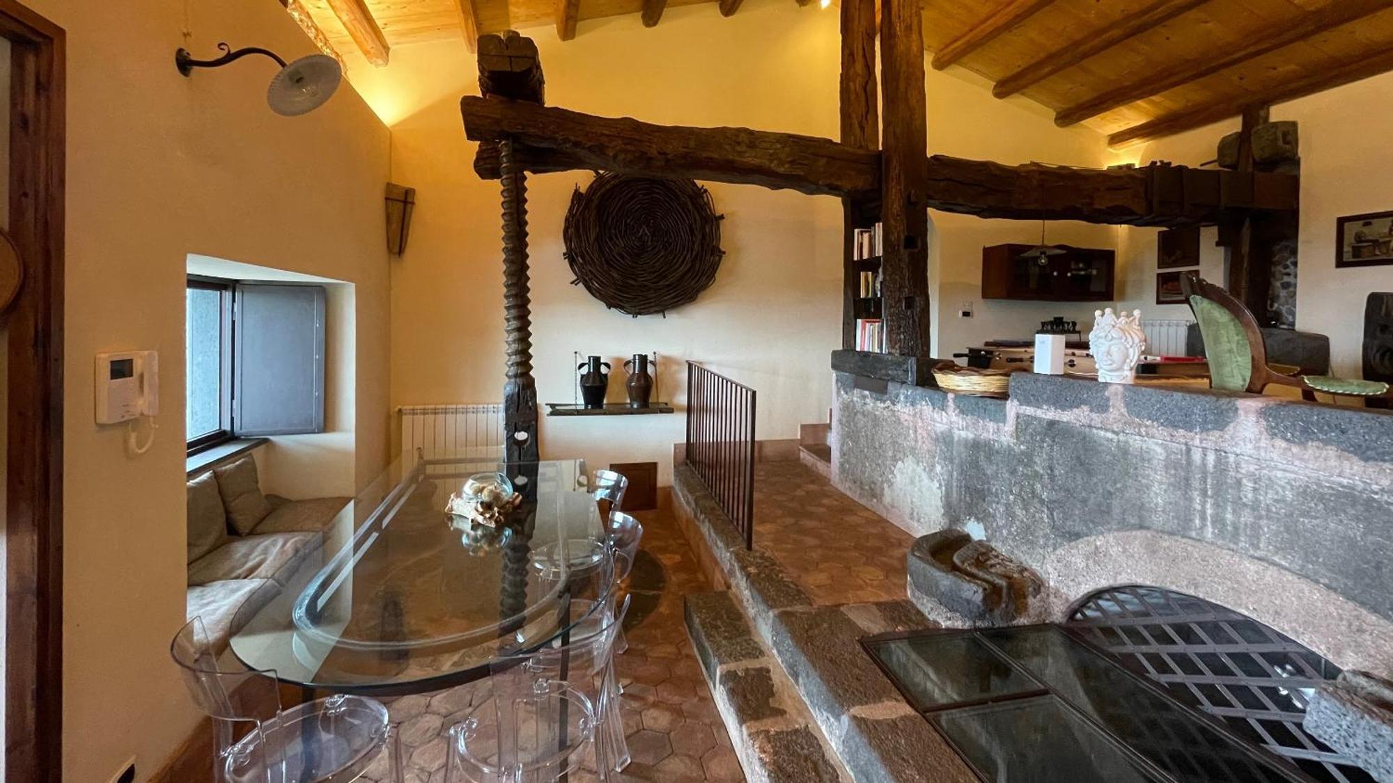 Vila Il Palmento Dell'Etna Trecastagni Exteriér fotografie