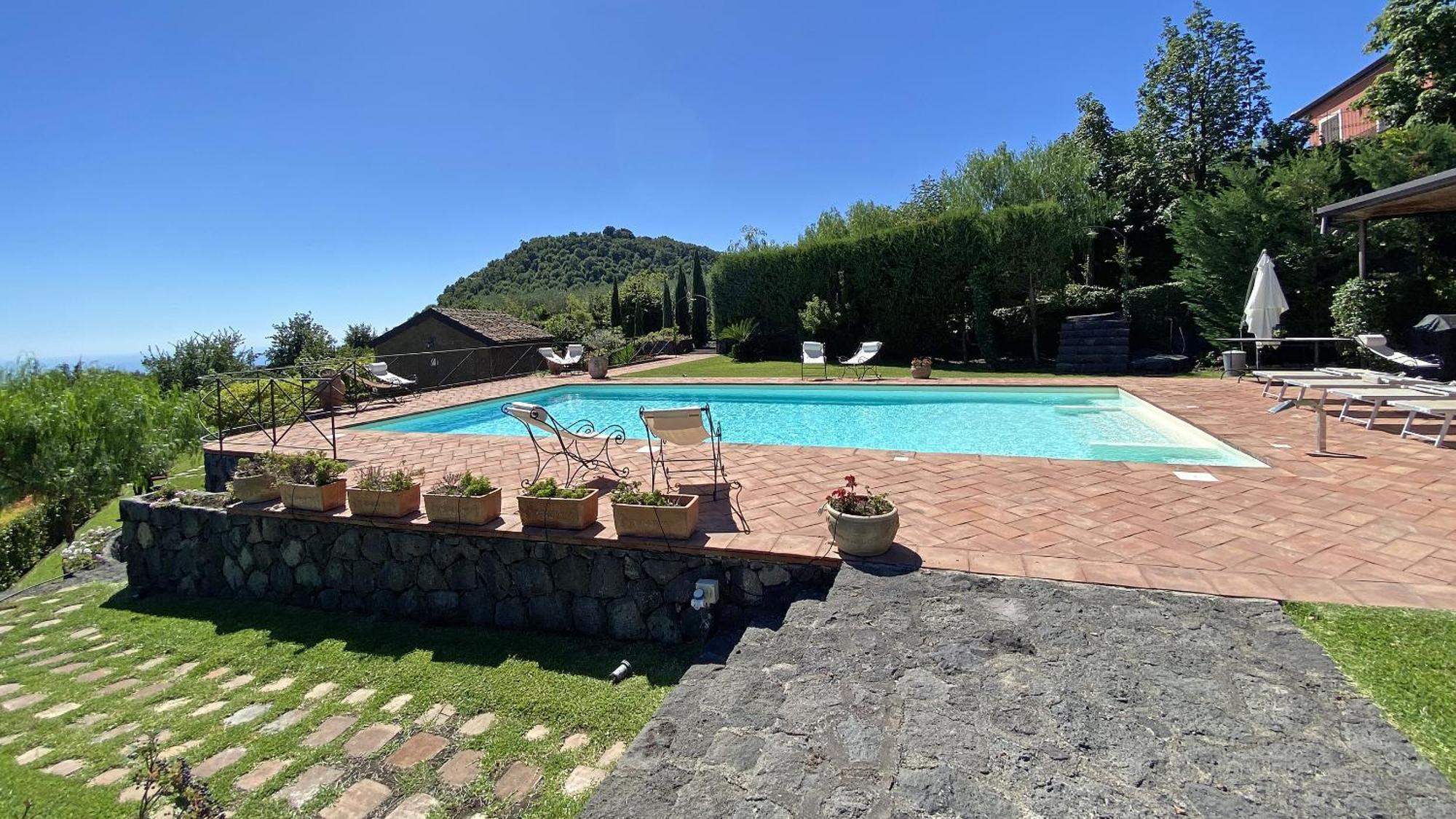 Vila Il Palmento Dell'Etna Trecastagni Exteriér fotografie