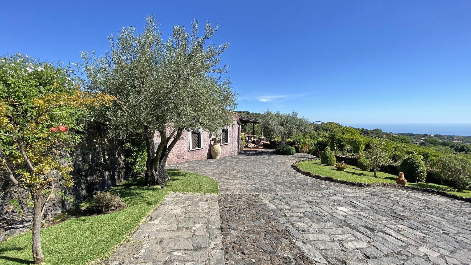 Vila Il Palmento Dell'Etna Trecastagni Exteriér fotografie