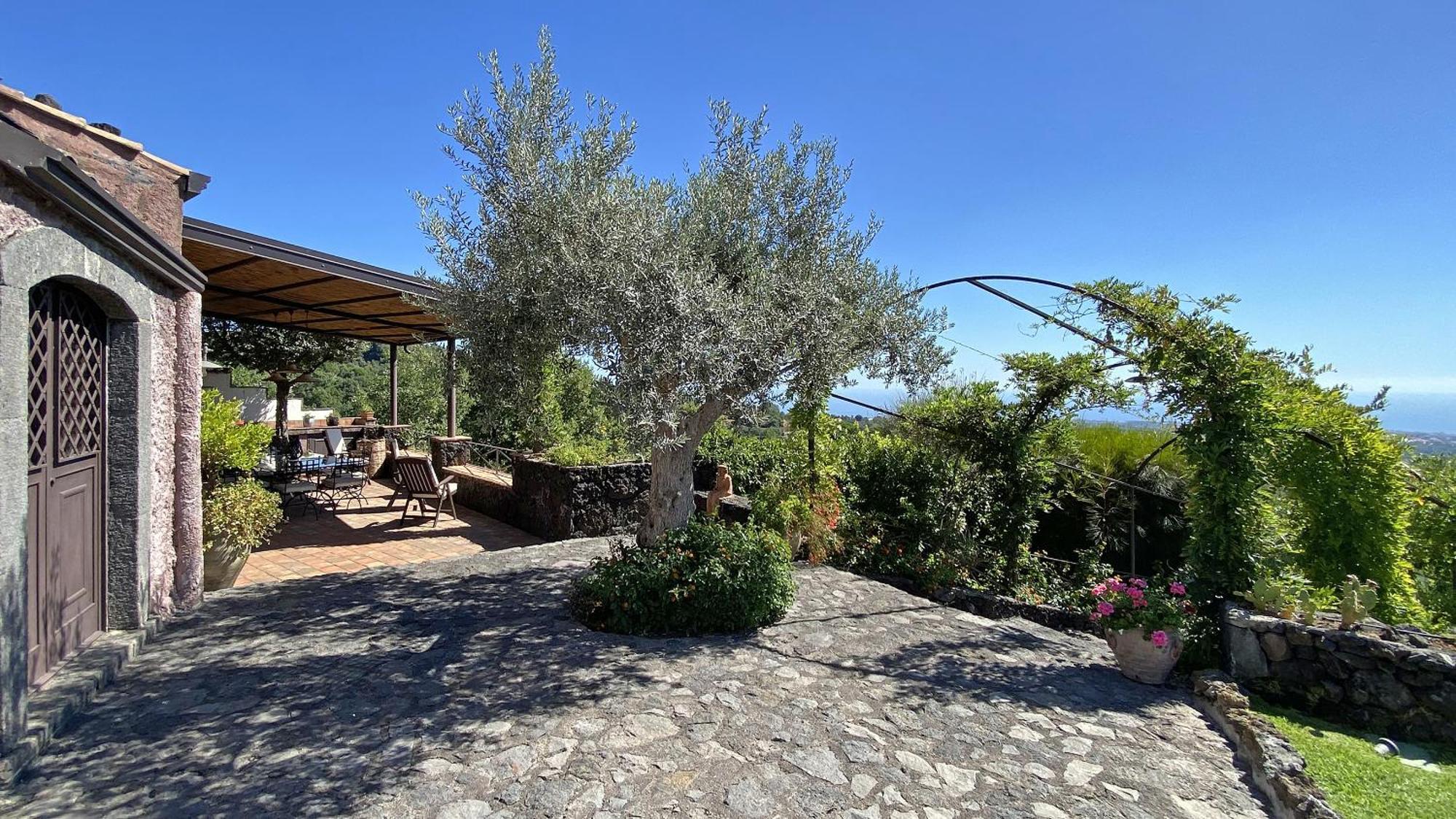 Vila Il Palmento Dell'Etna Trecastagni Exteriér fotografie